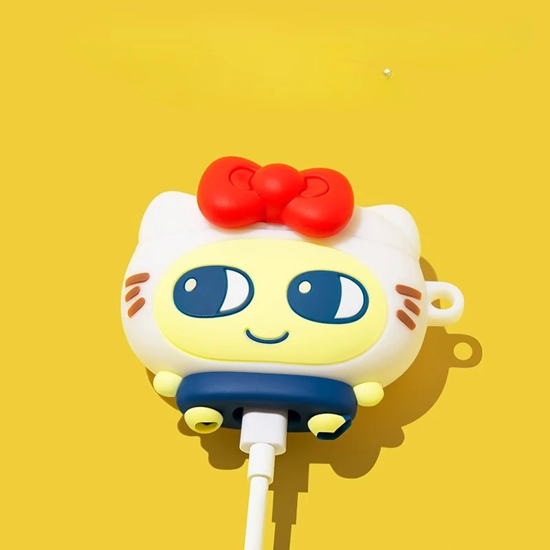 ربطة عنق لطيفة مناسبة لسماعات Apple حافظة واقية Airpodspro2 سماعة أذن لاسلكية تعمل بالبلوتوث لسماعات AirPods 1 2 3 4 #3