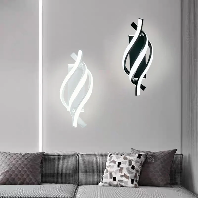 Applique Murale LED au Design Moderne Simple, Luminaire Décoratif d'Nik, Idéal pour un Salon, un Couloir, un Hôtel, des Escaliers ou une Chambre à Coucher