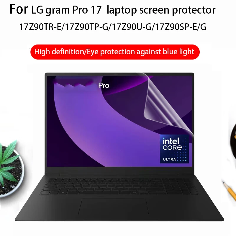 

Защитная пленка для экрана ноутбука LG gram Pro 17 дюймов 17Z90SP/17Z90TP-G, антибликовая пленка для ноутбука 17Z90TR, пленка для защиты конфиденциальности.