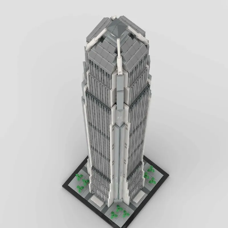 بينغ مركز مالي مباني منزل مجموعات مدينة شقة مخزن العمارة وحدات المباني كتل أطقم منمذجة ، هدية 2716 قطعة #5