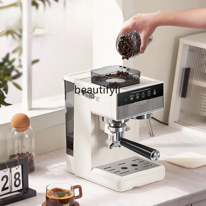 

Fully Automatic Home Use Small Hot and Cold Dual Extraction Grinding Integrated Italian Espresso Coffee Machine