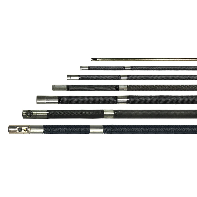 2/4-Way Articulation 360 Degree Rotate Plumbing Borescope Engine Inspection Snake Camera With 5.7 Inches Monitor