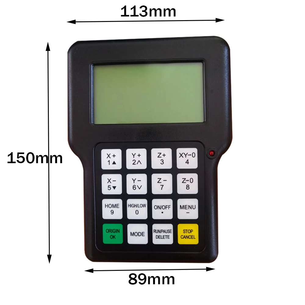 Imagem -06 - Conjunto de Controlador Dsp 0501 Alça de Eixos Sistema 0501 para Roteador Cnc Dsp0501 0501hdc Alça Remota Acessórios para Máquina de Gravação