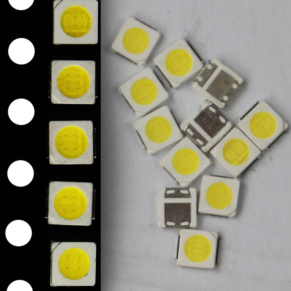 TKDMR-retroiluminación LED de alta potencia, diodo Smd 100 de doble núcleo, 1,5 W, 3030, 3V, aplicación de TV blanca fría, 150LM, 3030 Uds.