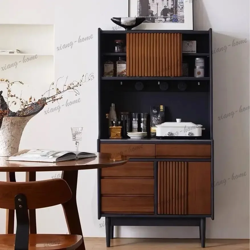 YJ Wabi-sabi Style Living Room Cabinets Premium-quality Minimalist Cabinets Modern Storage Organization Home Furniture Muebles L
