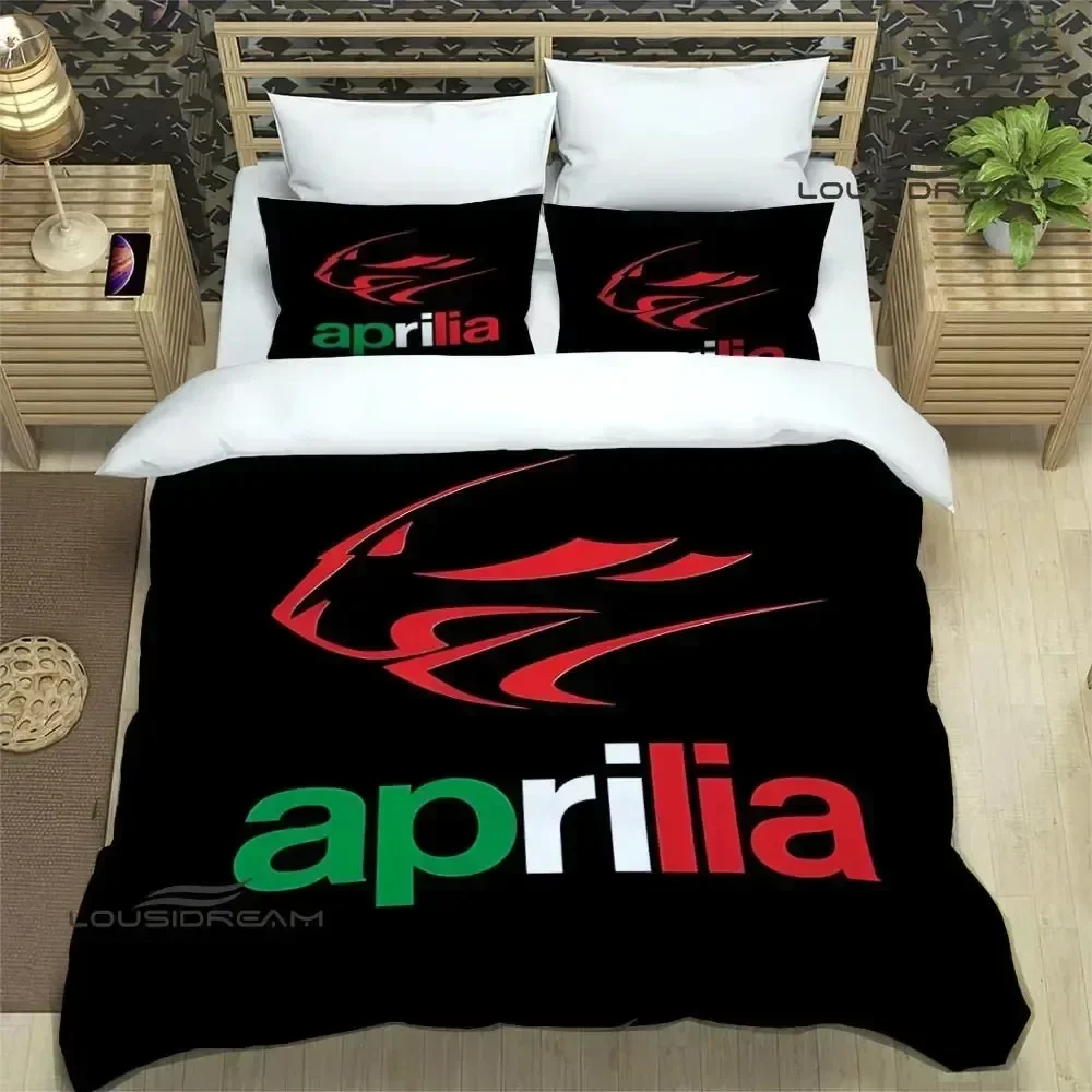 Aprilia motorcycle 3D NEW Duvet Cover Pillowcase Bedding Set Adult Boy Girl Bedroom Decoration Children Single Double Large