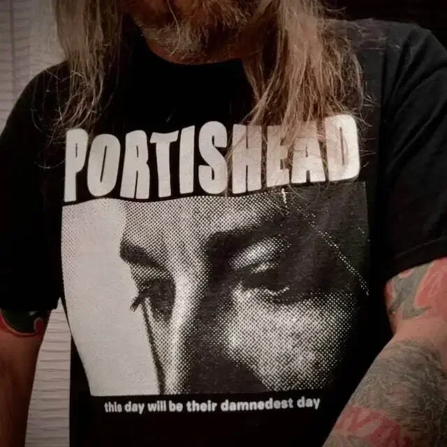 Portishead Band Black Short Sleeve Cotton T-Shirt Unisex S-5Xl Vn0585
