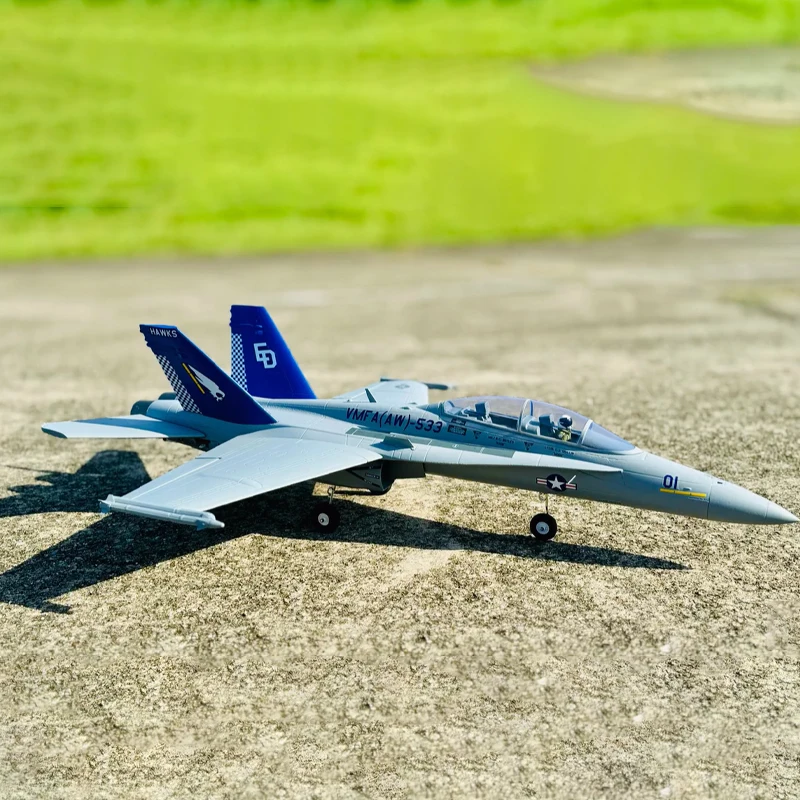 

XFly Fast Flying Twin Double 40mm F-18 Hornet Ducted Fighter Model Flying Model Adult Flying Toy Gift