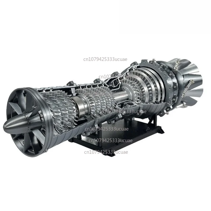 GE-J79 turbojet engine model, finished movable model ornament
