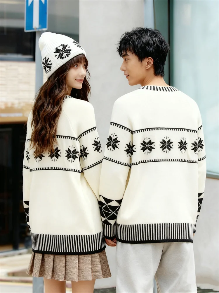 ZAZOMDE Top lavorato a maglia da strada in stile coreano maglione ampio unisex a maniche lunghe comodo da indossare ogni giorno e alla moda di strada