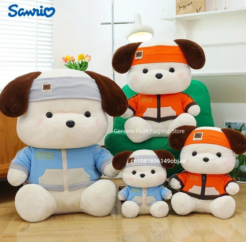 75 CM Grote Big Size Sanrio Pochacco Gevulde Cartoon Anime Pluche Pop Kamer Decoratie Kinderen Leuke Kussen Knuffels Ornament Gift