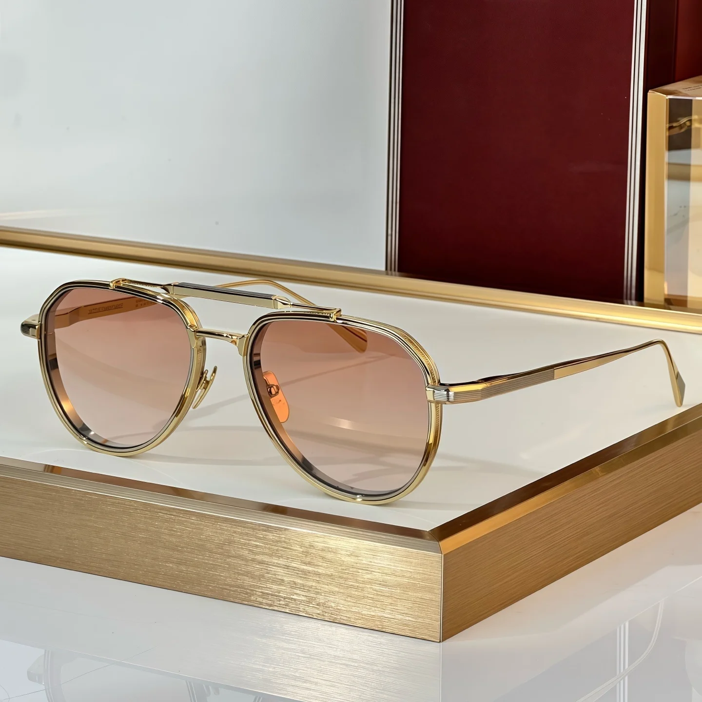 

JMM COMMANDER 56-19 Top Quality Sunglasses for Men and Women Classic Punk Luxury Acetate Titanium Designer Sunglasses Frames