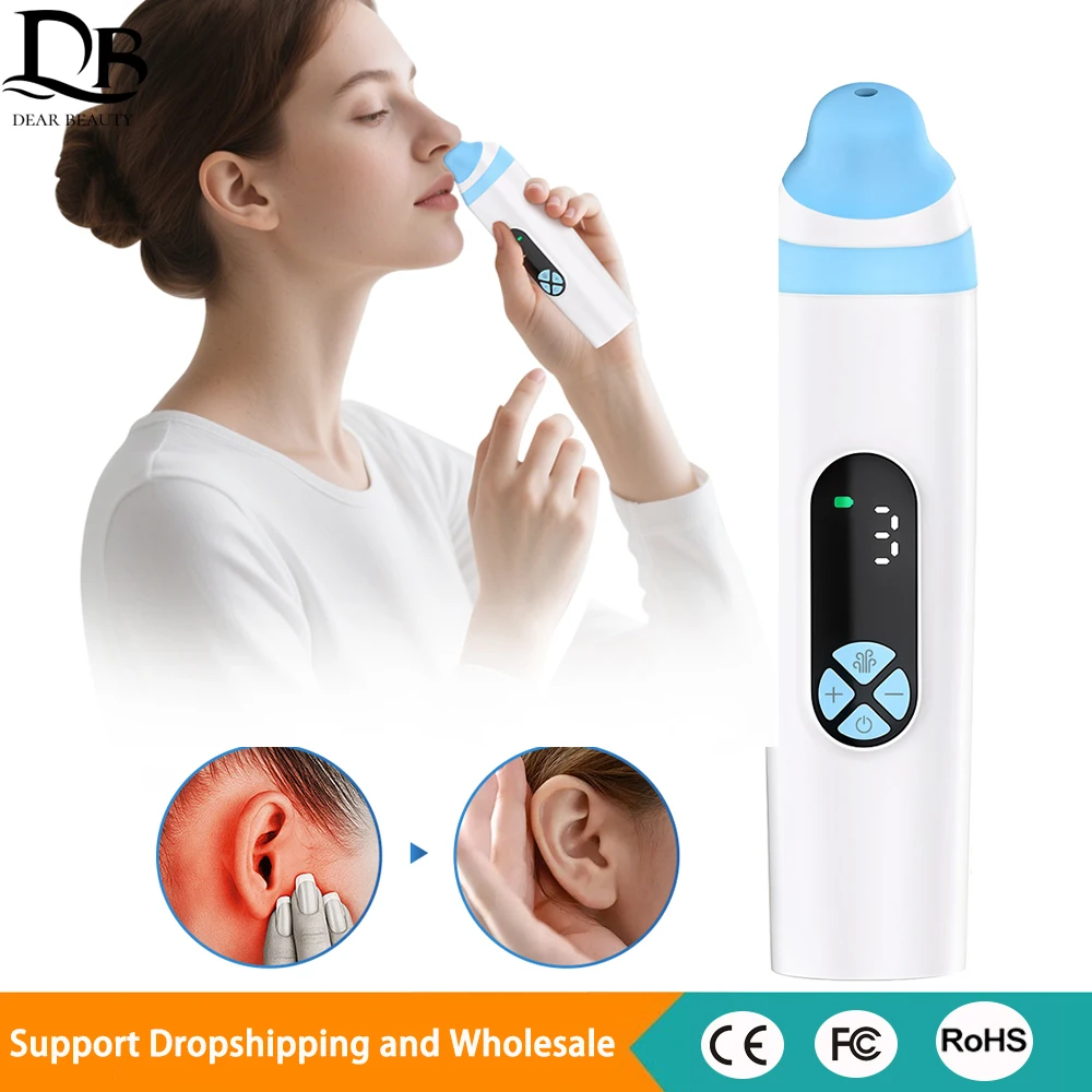 

Ear Pressure Reliever Eustachian Device Easy To Use Unblock Eustachian Tube Balancing Ear Pressure Relieve Tinnitus for Flying