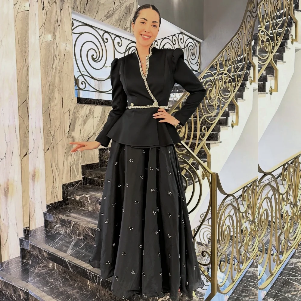Maßgeschneidertes Glitzer-Abendkleid von Hoher Qualität mit Strass Lange Kleider für Besondere Anlässe Exquisites Ballkleid für Partys