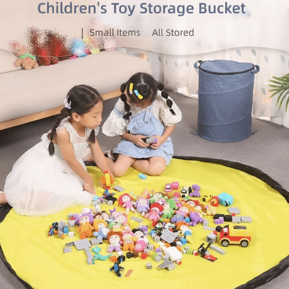 

Новый высококачественный удобный портативный органайзер для детских игрушек, разборный, с ручками, сумка для хранения, быстрый доступ, контейнер для хранения