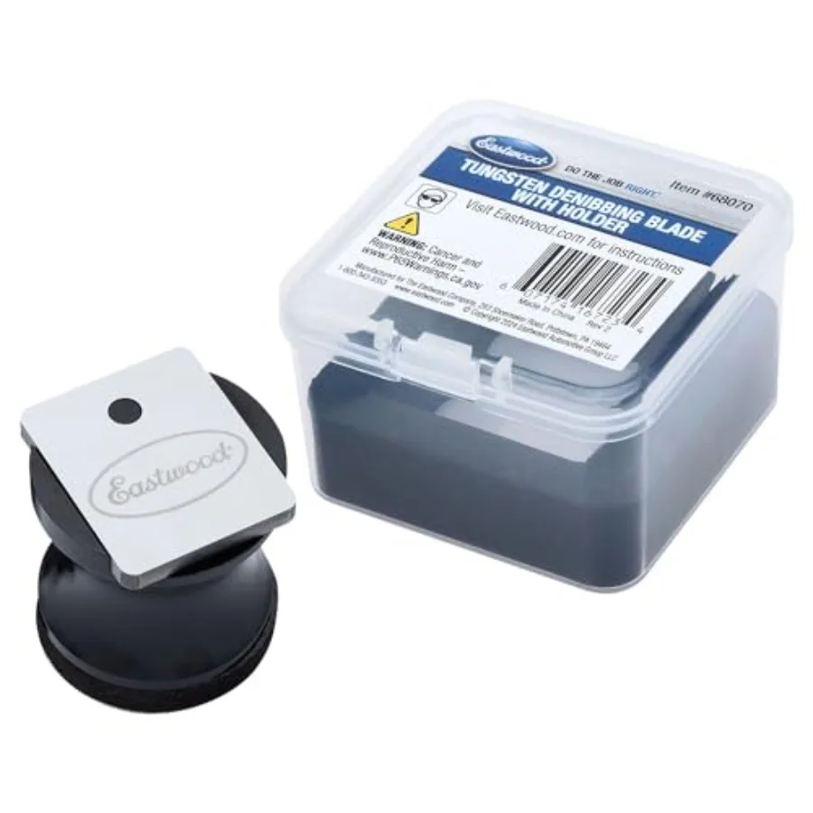 

Tungsten Denibbing Blade File Tool 2-in-1 Automotive Paint Stripper and Sanding Pad Block for Removing Dust Paint Imperfections