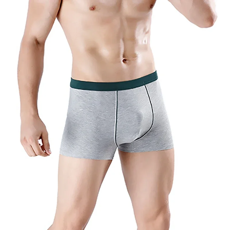 Breathable 3D Male Underwear Plus Size XL-9XL Men Underwear Boxers Shorts Cotton Boxer Men Solid Underpants Man Boxer