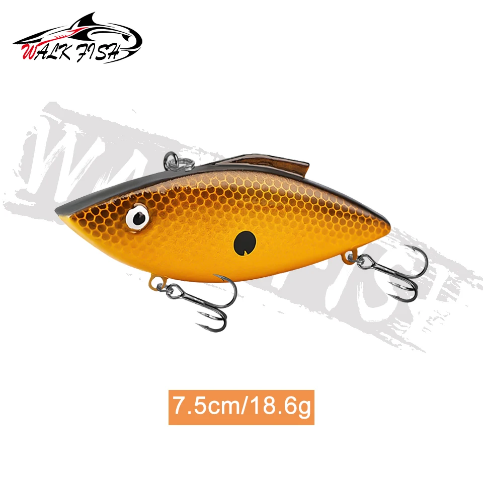 SPAZIERGANG FISCH 1Pcs 11,4g 18,6g Sinking VIB Köder Crankbait Angeln Jig Vibration Hecht Angeln Pesca Künstliche Köder kunststoff Harten Köder – Detail 21
