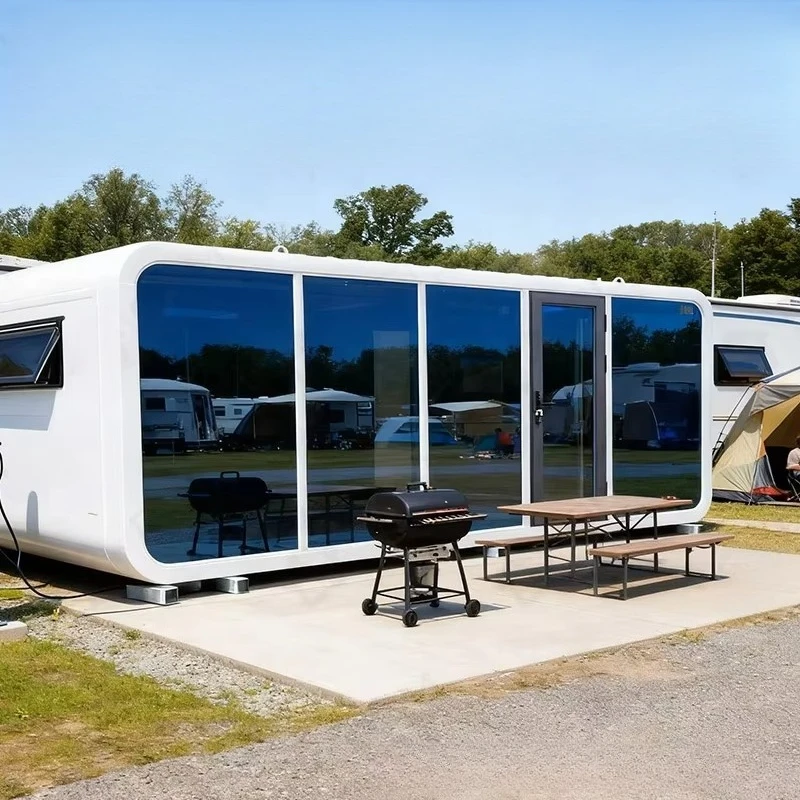 Smart Capsule House Apple Pod Cabins Customized Multi-Scenario Adaptable Modular Home Durable Eco Friendly Design for Hotel