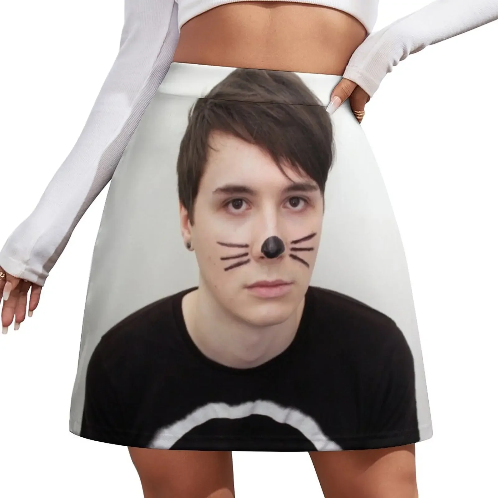 

Dan Howell | (Old) Twitter Icon Mini Skirt skirt for woman Woman short skirt