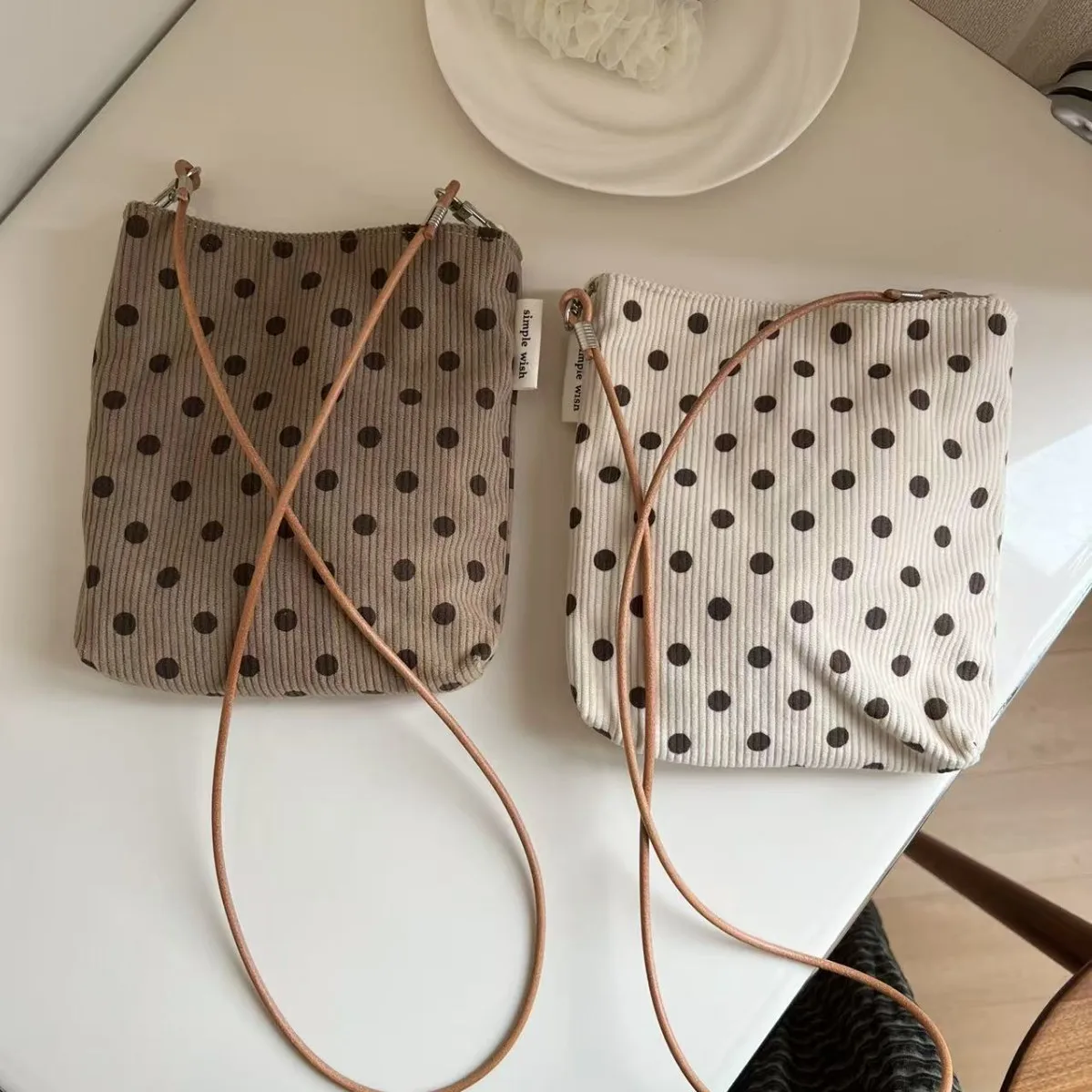 

YIFAN Retro Bag Soft Mini Phone Wallet Multifunctional Square Shoulder Bag Crossbody Purse Canvas Purse Messenger Bag