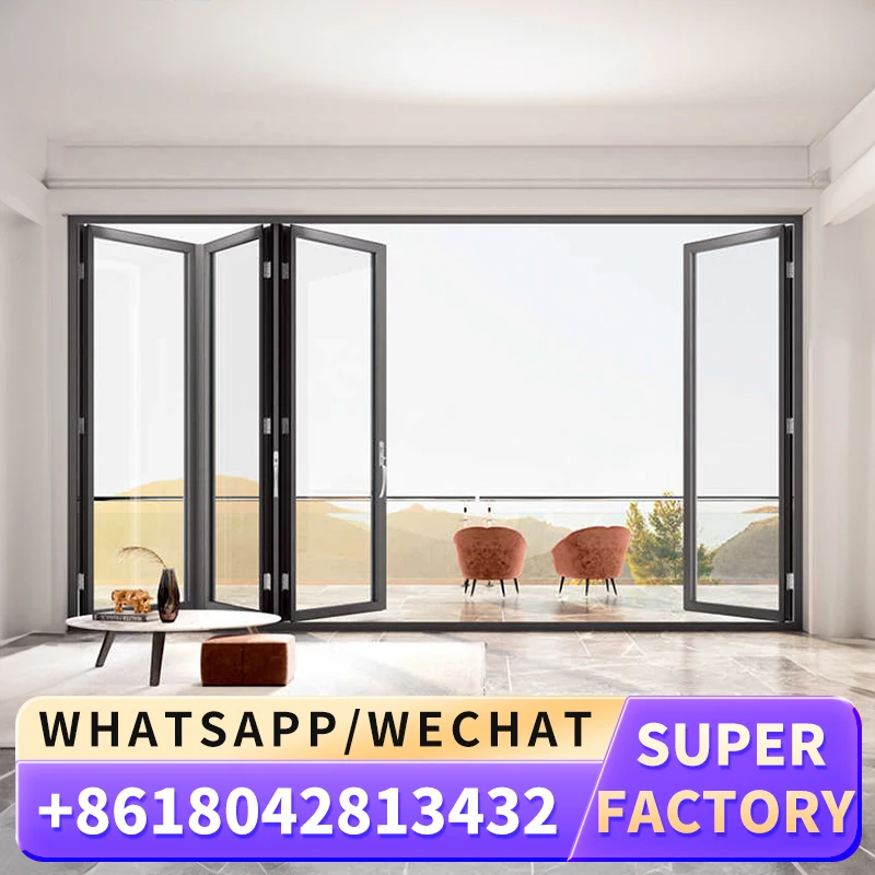 Factory Insect Net Clear Acrylic Screen Window Horizontal Slide Folding Clear Acrylic Retractable Screen Door