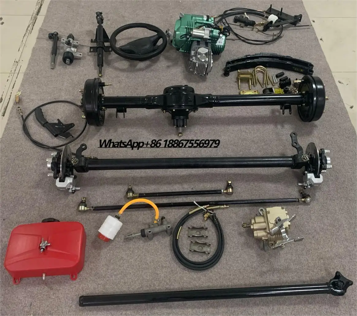 

Mini Car ATV Gokart Self-made DIY Building Accessories Spare Parts Fitness Well Set Kit Assembly Customize Optional for Mechanic
