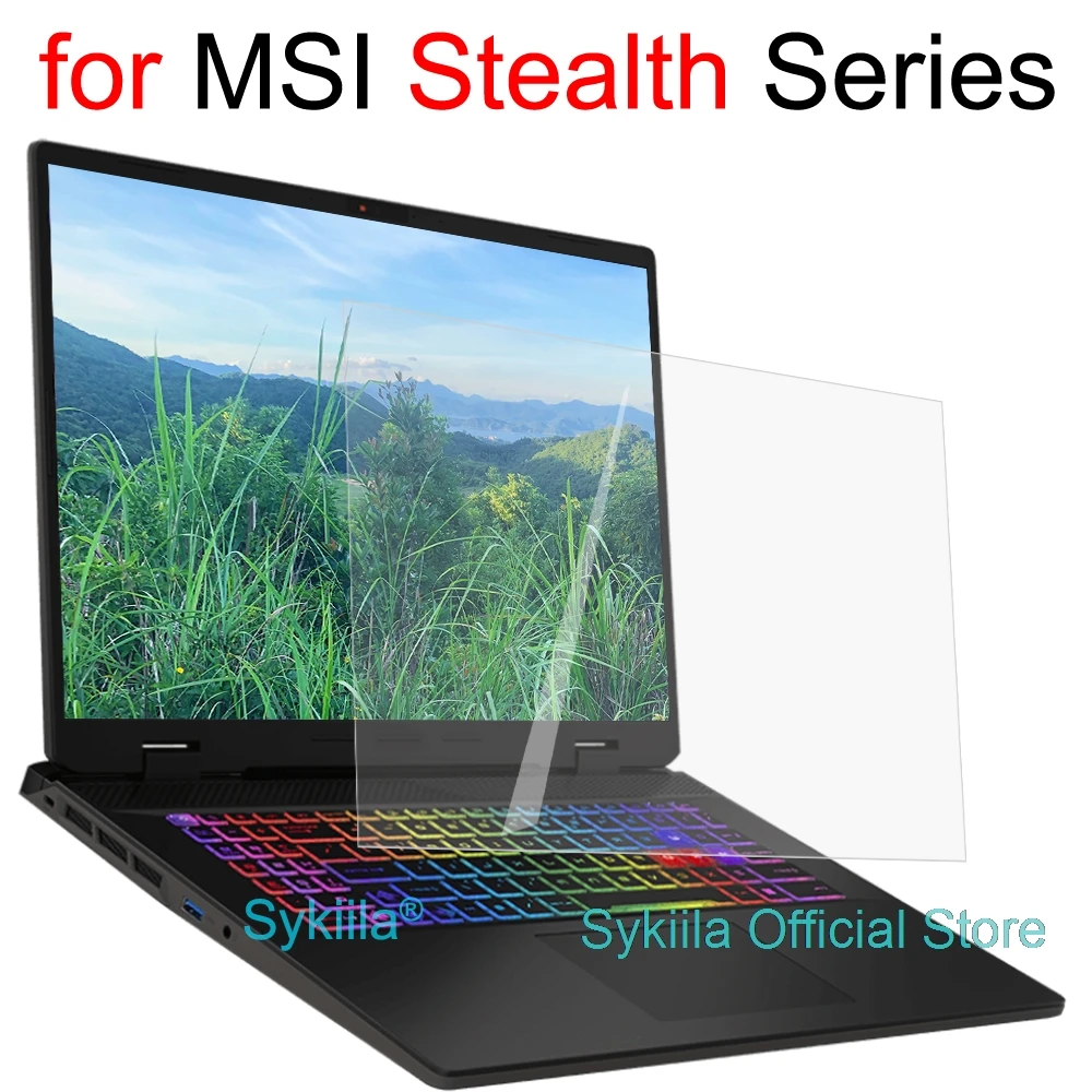 واقي شاشة لـ MSI Stealth 16 A16 14 15M 18 A18 HX AI + A3XV A1V A2HW A13V A2XW HD واضح الحرس ماتي متجمد الجلد فيلم 15.6