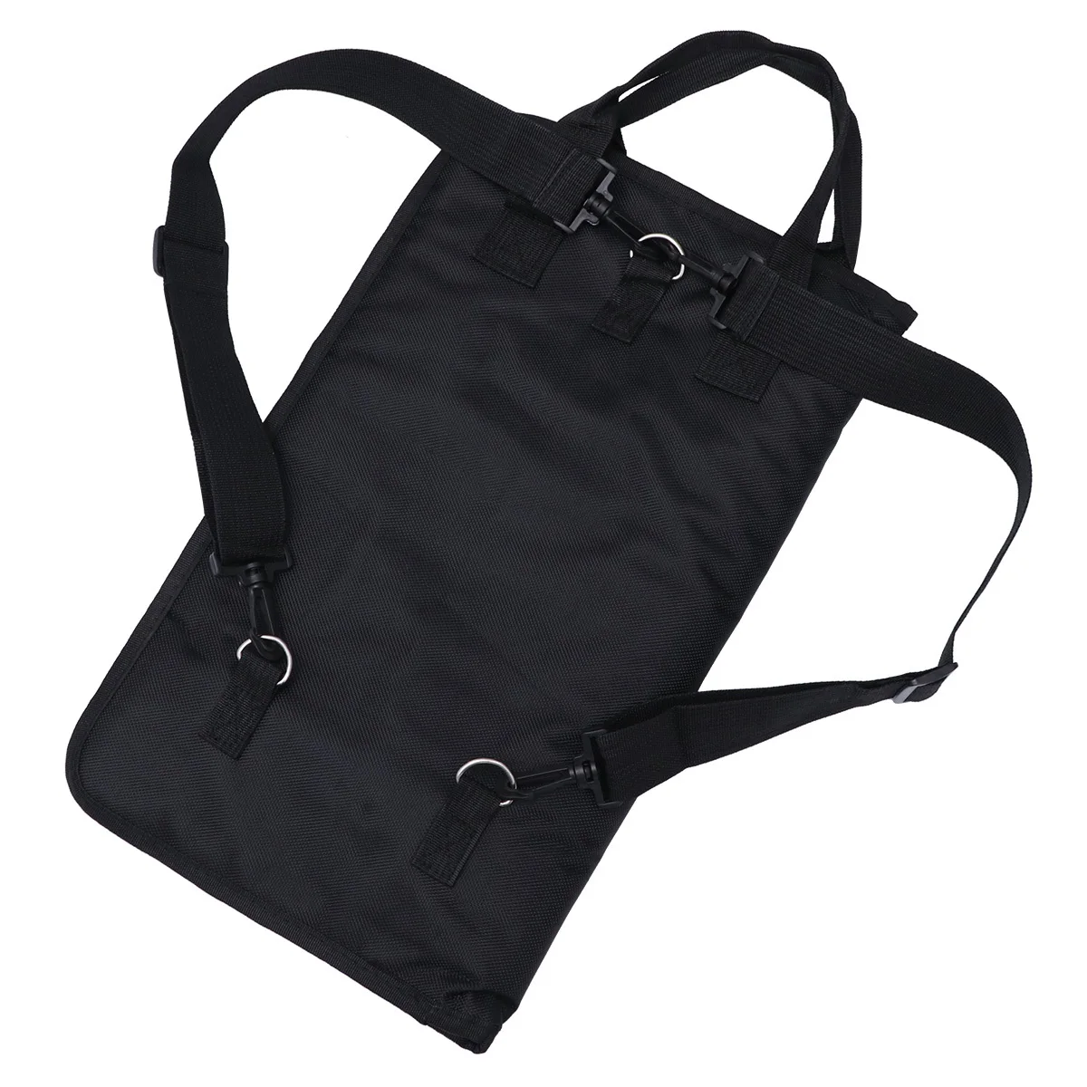 

Drumstick Bag Black Oxford Cloth Durable Waterproof Drum Stick Backpack Large Volume Drum Stick Holder for Percussion