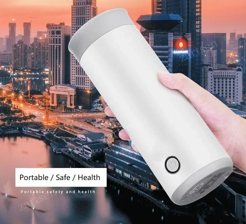 Portable Mini  Kettle Water Thermal Heating Boiler Travel Stainless Steel Tea Pot Coffee Milk Boiling Bottle Health Pot