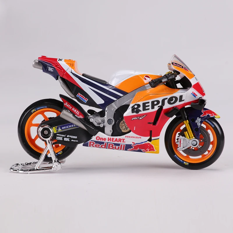 Maisto 1:18 2021 Repsol Honda Team Motorcycle Race Car Simulation Alloy Car Model