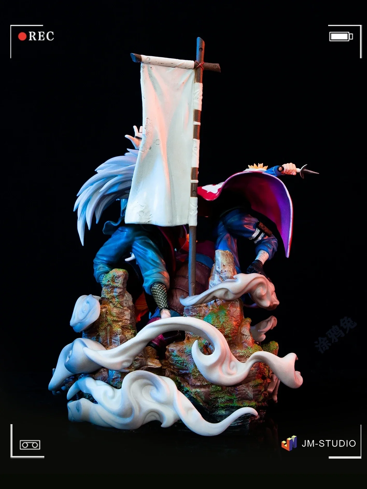 41 سنتيمتر ناروتو GK التماثيل الكبيرة جدا مصير Jiraiya Namikaze ناروتو معا ماستر والمتدرب الشكل ميناتو اوزوماكي