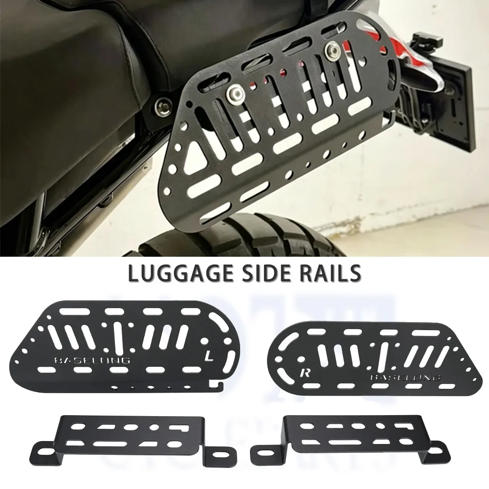 

Luggage Rack Side Bags For Moto Morini X Cape 650 XCape 650 650X Rear Saddlebag Support Mounting Side Box Bracket Mount Holder