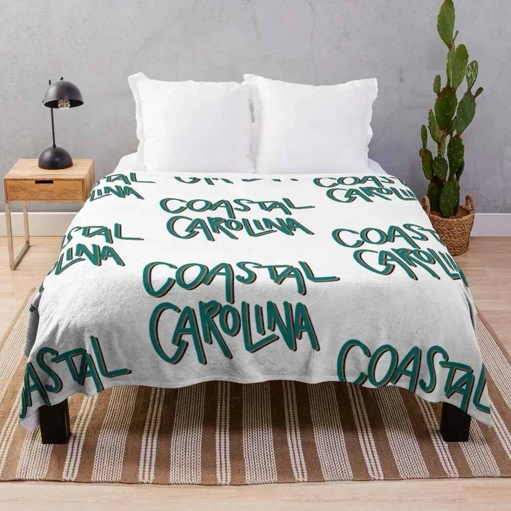 

coastal carolina Throw Blanket Custom Blankets Sofas Of Decoration Blankets