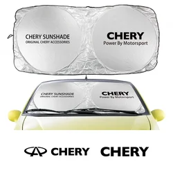 Car Windshield Sun Shade Cover Parasol Auto Accessories For Chery Tiggo 2 3 7 4 5x Kimo Qq6 s21 Qq3 Brakes s11 A3 A5 Indis Jaggi
