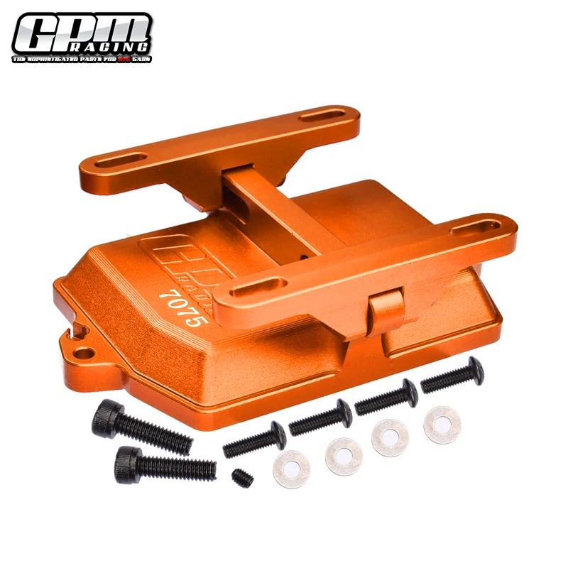 Couvercle de boîte de récepteur GPM Alu 7075 et support de réglage électrique TRAXXAS XRT 78086-4 X-Maxx