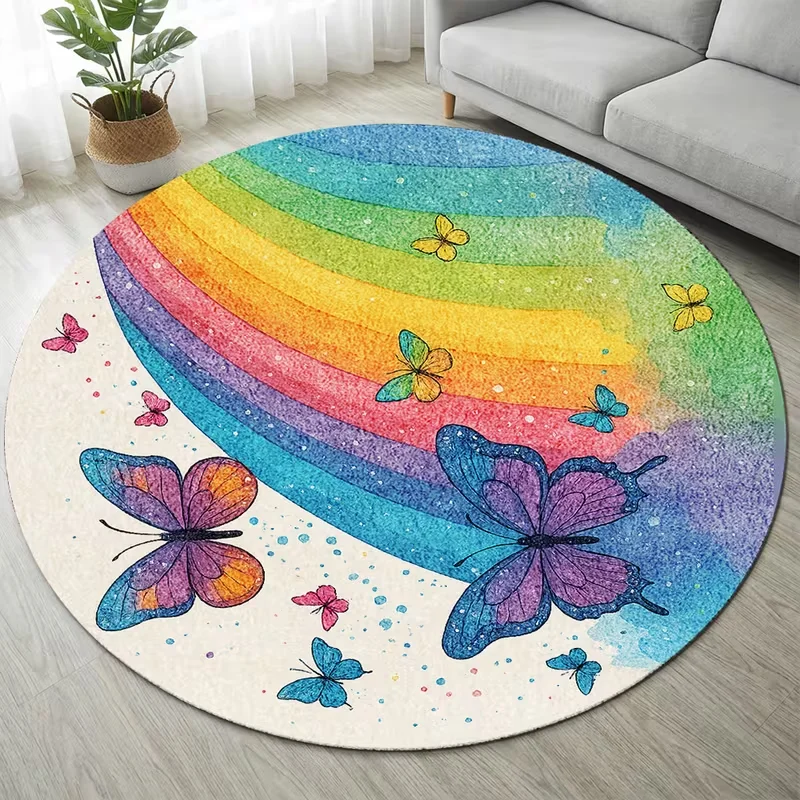 سجادة دائرية بتصميم فني من الز - مراجعة Commercial Window Printing وسعره