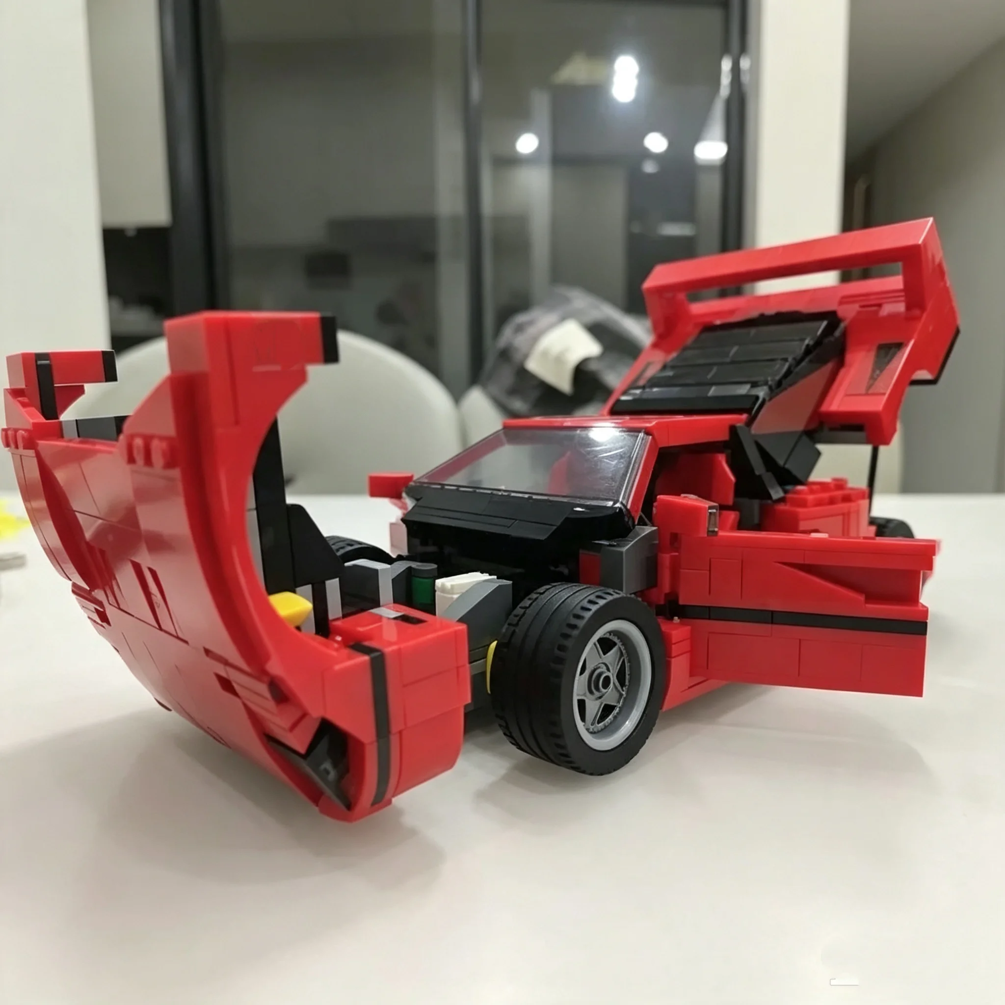 MOC Classic Racing Car Splicing Toy Model Suitable for Adult Splicing and Holiday Gifts