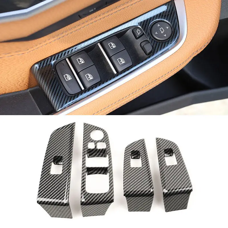 For BMW 6 Series 6GT G32 2018 2019 2020 2021 2022 2023 LHD ABS Car Door Window Glass Lift Panel Switch Button Frame Cover Trim
