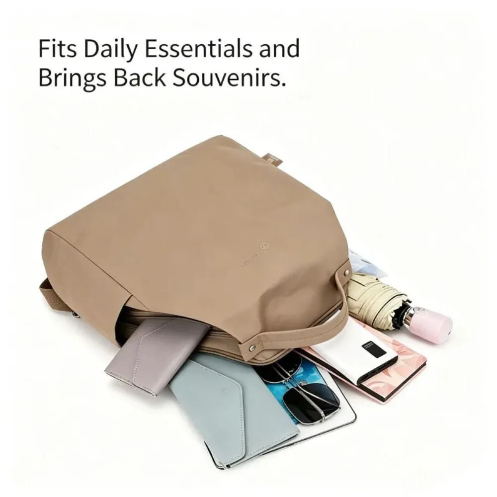 Outdoor Simple Breathable Leisure Travel Backpack Large-capacity Multifunctional Nylon Fashion All-match Shoulder Handbag
