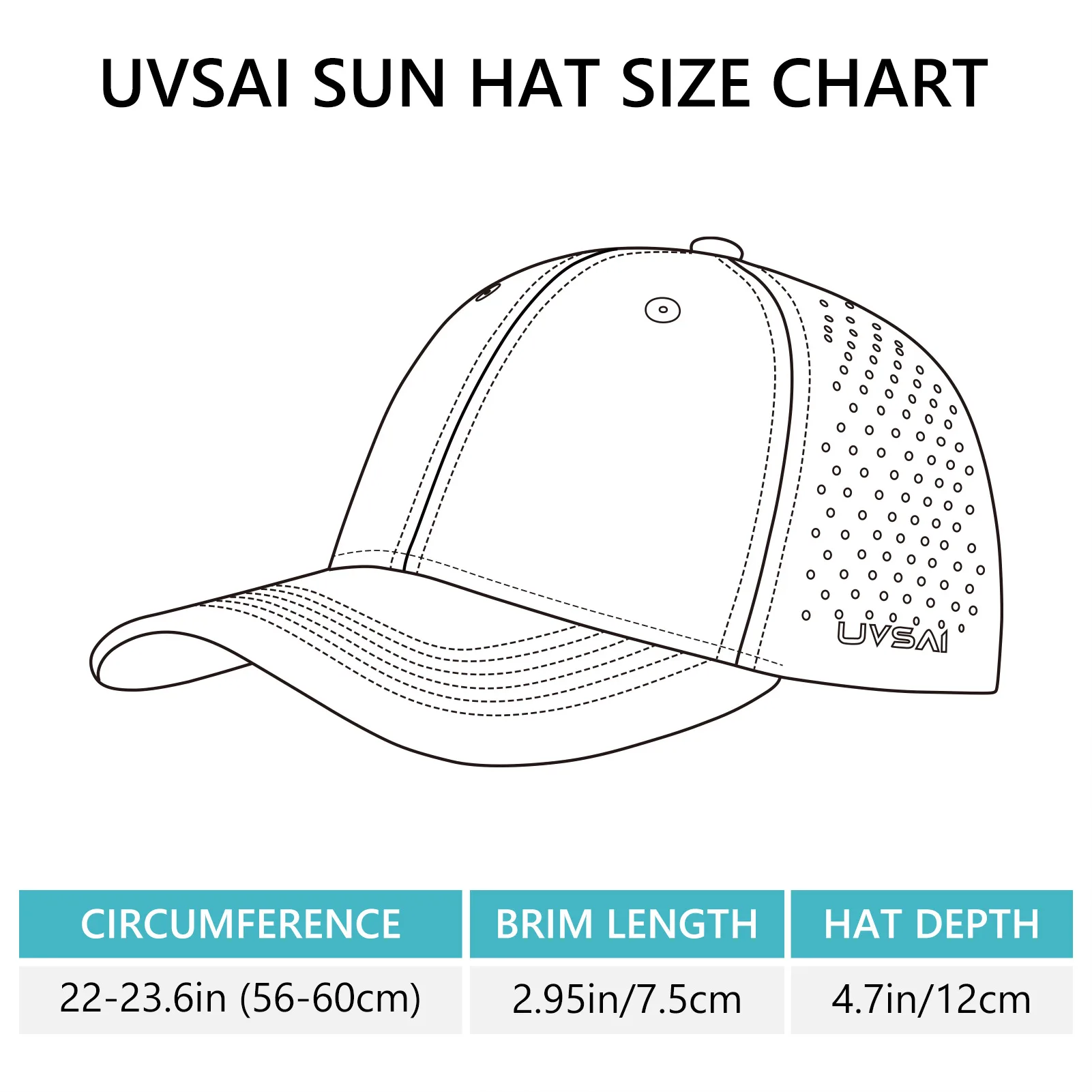 UPF 50+ Performance Water Resistant Baseball Cap Lightweight Breathable Hat Golf Running Boat Hiking for Men Women