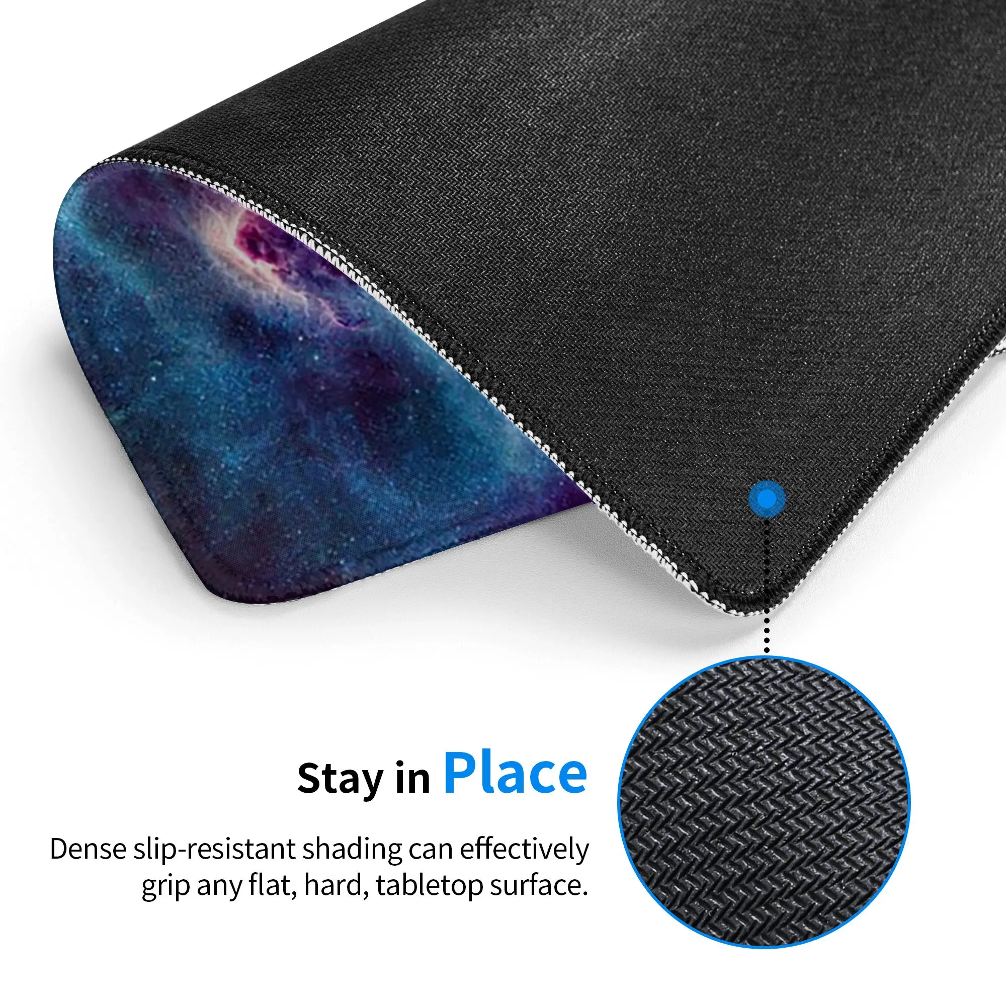 Cosmic Star Galaxy Nebula Space Mouse Pad Computer Keyboard Mouse Mat Gamer PC Laptop Desk Mat Office Table Mats