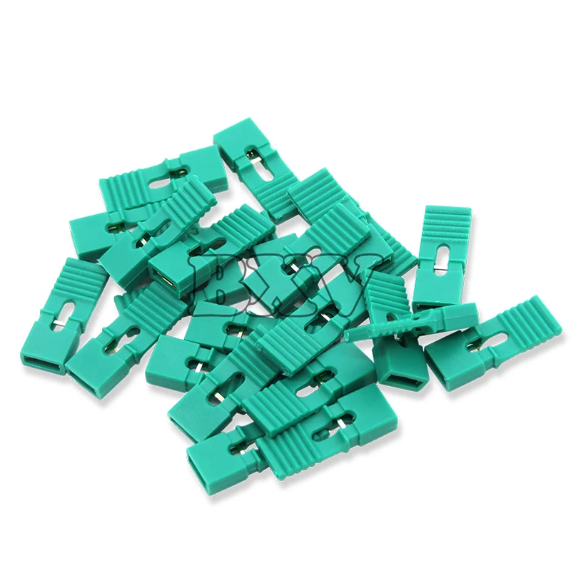 HJXRHGAL New Jumper Cap 2.54mm Pitch Pin Header Connector Long Type Jumper Plug Cover DIY Repair Parts 100PCS