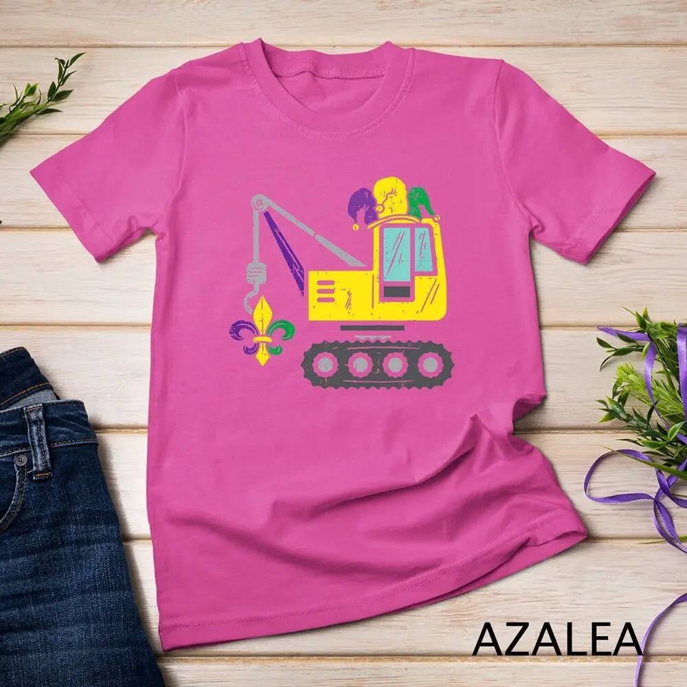 Kids Jester Crane Mardi Gras Cute Boys Kids Toddlers T-Shirt Unisex T-shirt