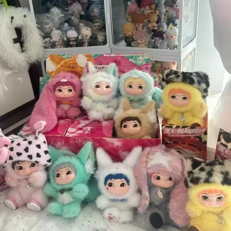 

WAKUKU Maomao, модная серия для вечеринок, слепая коробка, модная игра, плюшевая кукла ручной работы, орнамент, подарок, пакет-сюрприз, подарок, супер будущий подарок