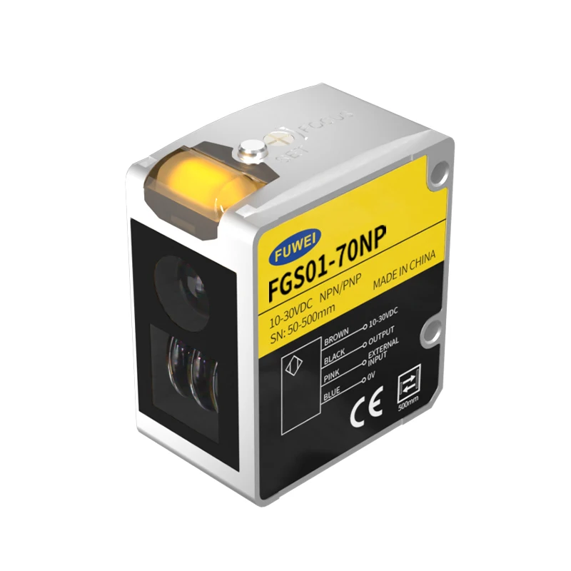 

FGS-22N RGB Optical Sensor Recognition Different Color Labels Electric Eye Color Sensor Positioning Induction for Automation