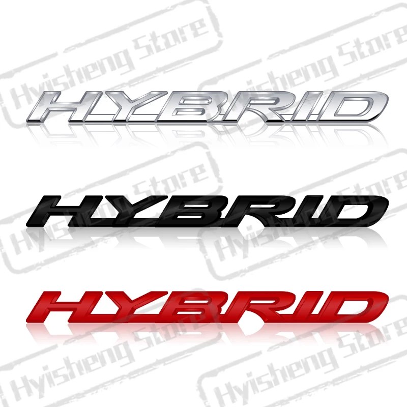 ملصق هجين لتصميم السيارات المعدنية ، شارة ، شعار جسم الصندوق الخلفي ، GC ، GS ، LC ، LC ، LS ، NX ، RC ، RX ، UX ، RX350 ، RX300 ، IS250 ، RX330 ، ES350 #1