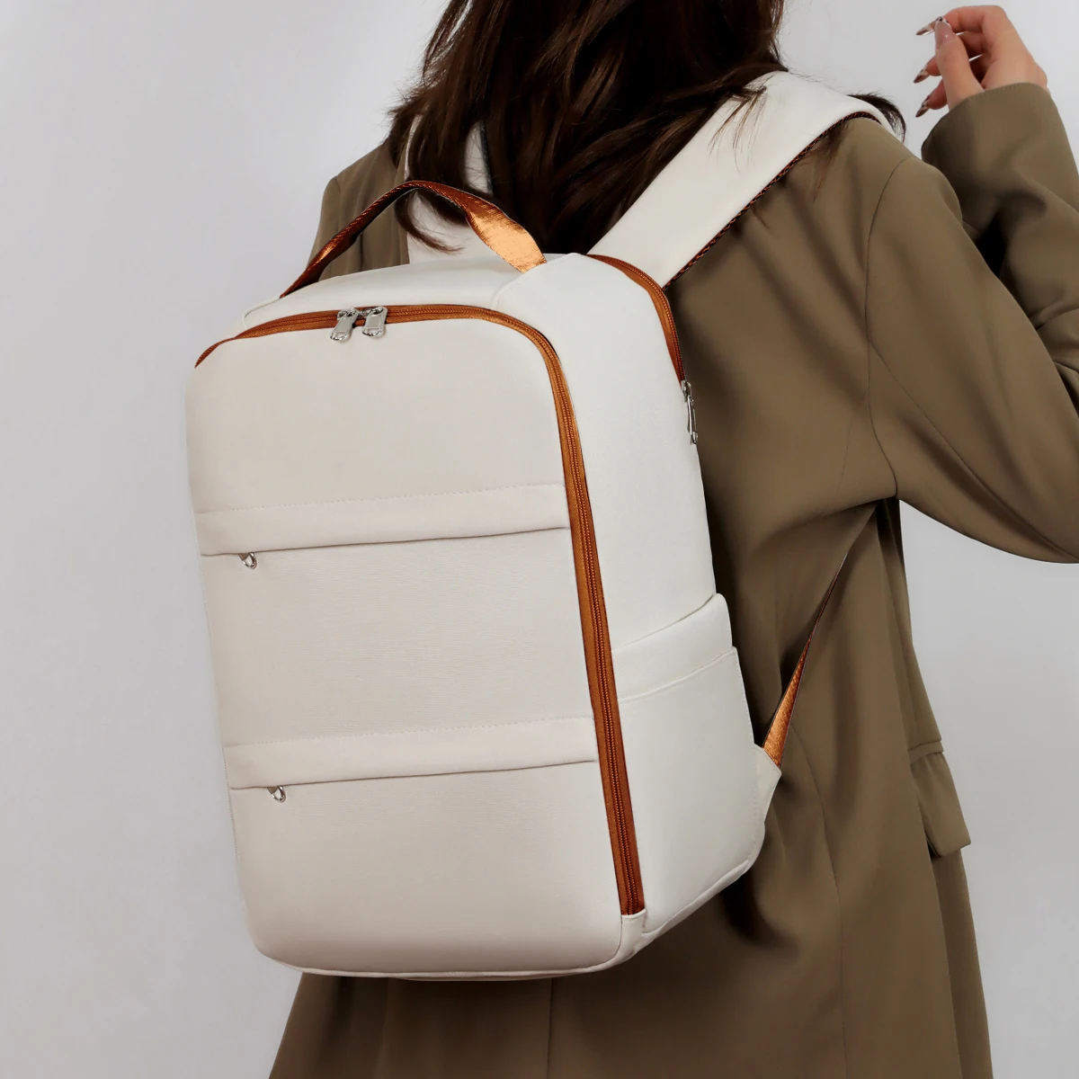 Zaino di grande capacità per uomo e donna, viaggio d'affari a breve distanza, borsa da alpinismo, borsa da viaggio, zaino per studenti, borsa da scuola sportiva e per il tempo libero, borsa da lavoro, abbigliamento da