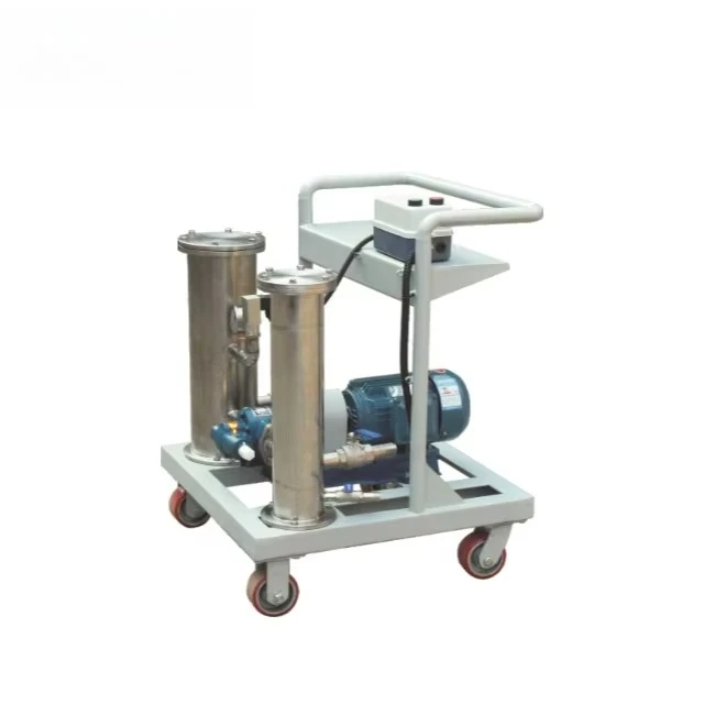 Mobile hydraulic lubricating oil transformer oil purifier steam turbine insulation oil purifier cleaning equipment