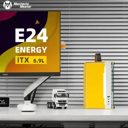 E24 Energy_6.9L custodia Mini-ITX da tavolo in alluminio portatile A4 Chassis